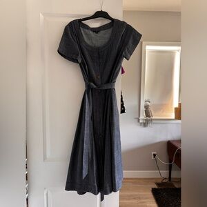 Soft denim A Line dress